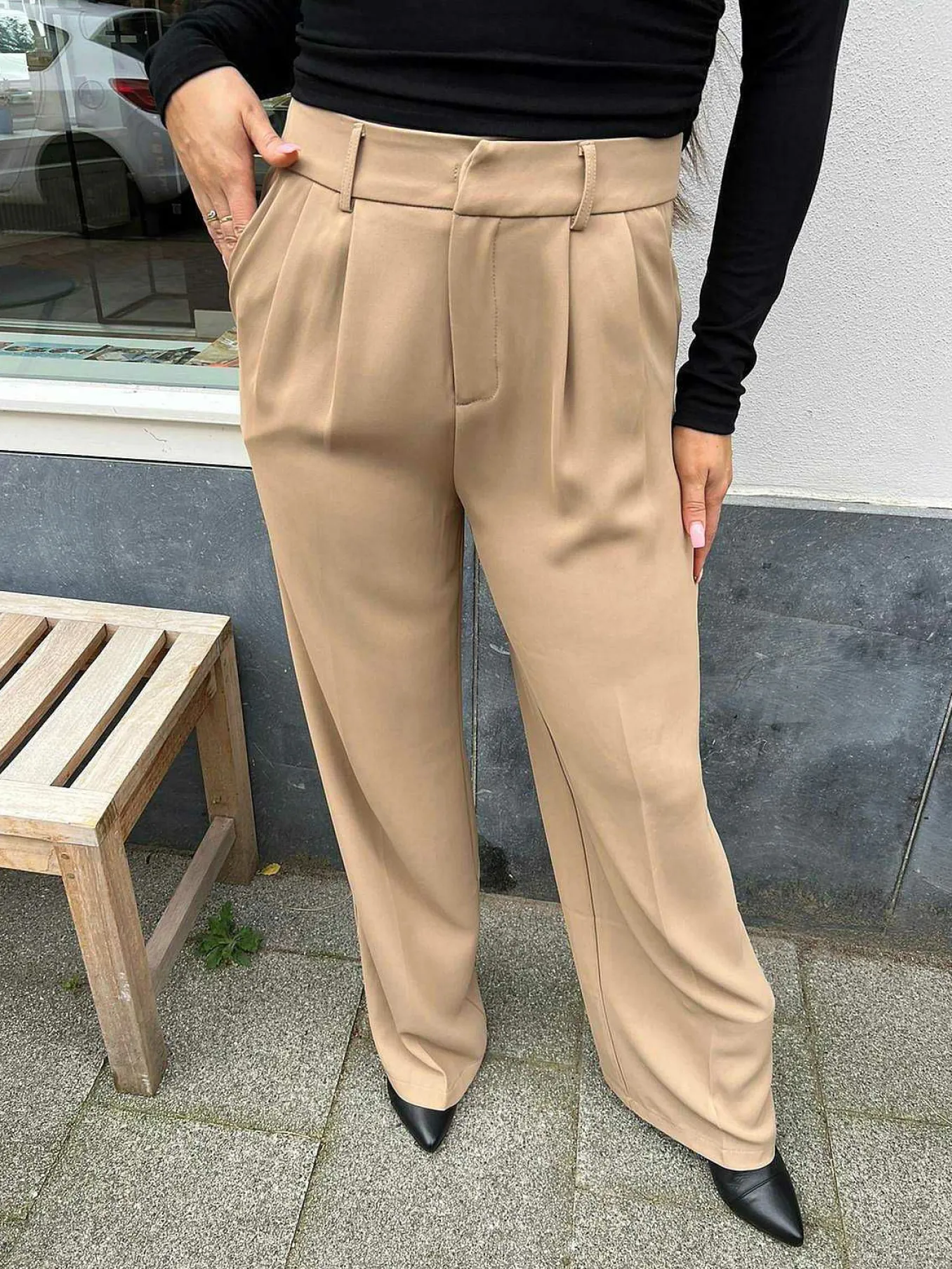 Store Paige Pantalon Camel Broeken
