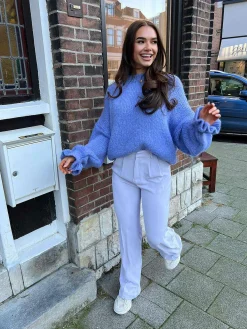 Clearance Paige Pantalon Lila Broeken