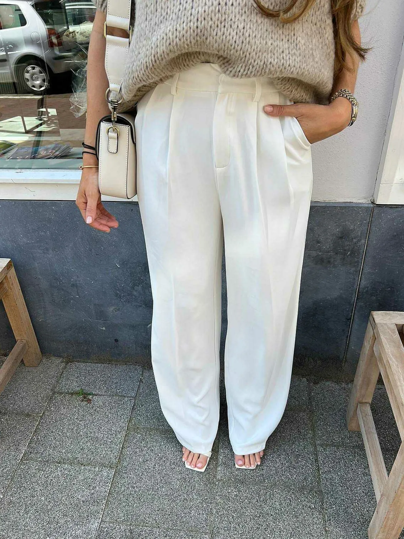 Store Paige Pantalon White Broeken