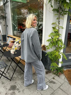 Fashion Perfect Oversized Blazer Grey Blazers