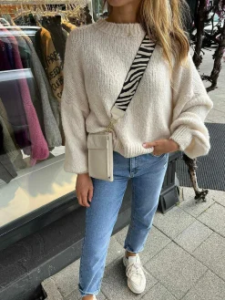 Clearance Phone Wallet Beige Tassen