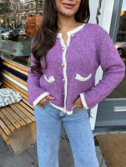 Hot Romee Vest Purple Vesten