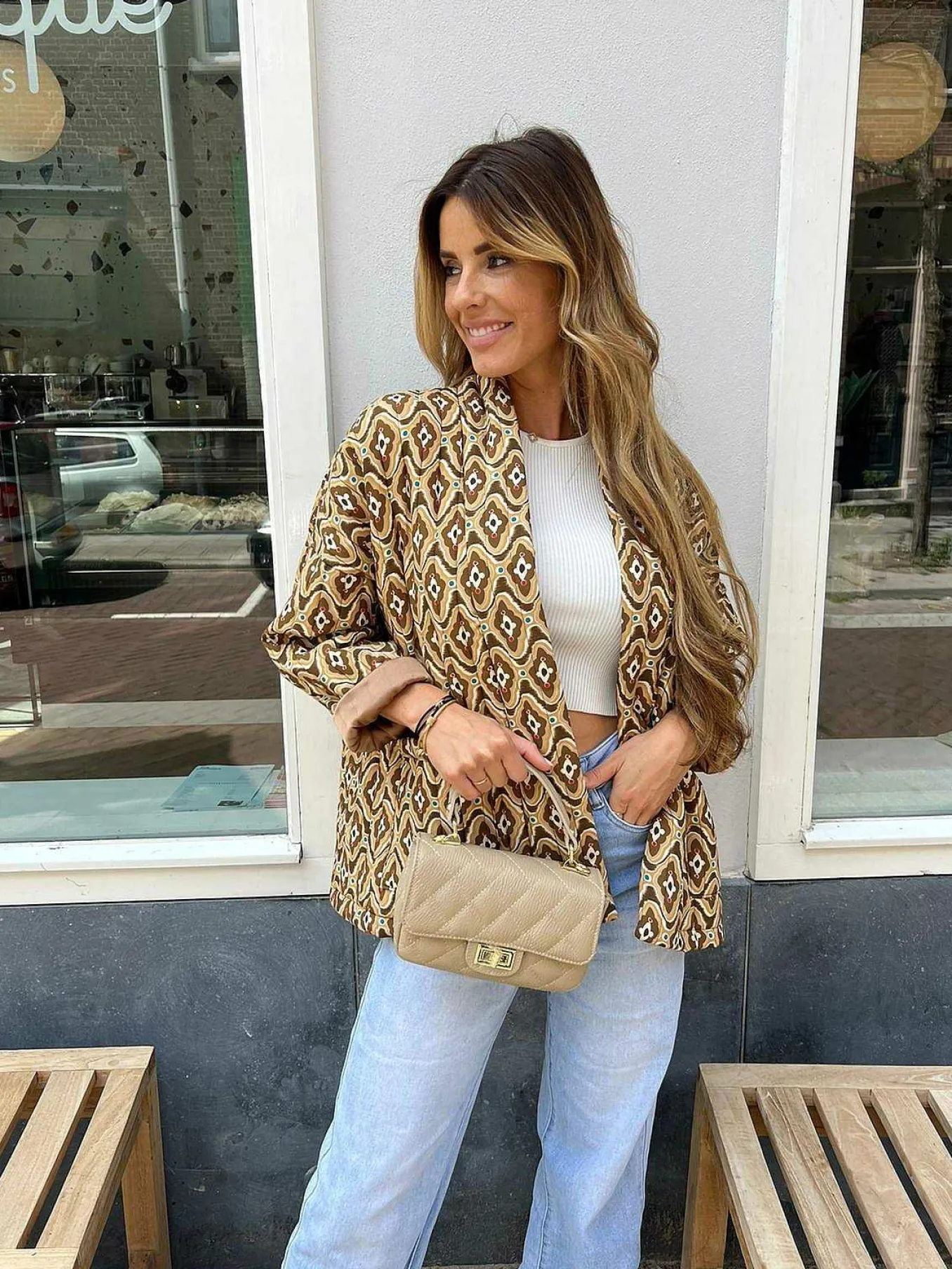 Sale Sandy Bag Taupe Tassen