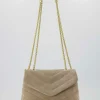 Best Sale Seline Bag Suede Taupe Tassen