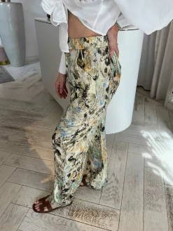 Cheap Senna Multicolor Pantalon Blue Broeken