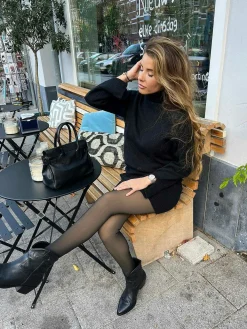 New Soft Fleece Panty Black Panty's