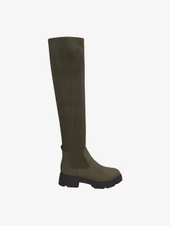Flash Sale Stacey Overknee Boots Army Laarzen