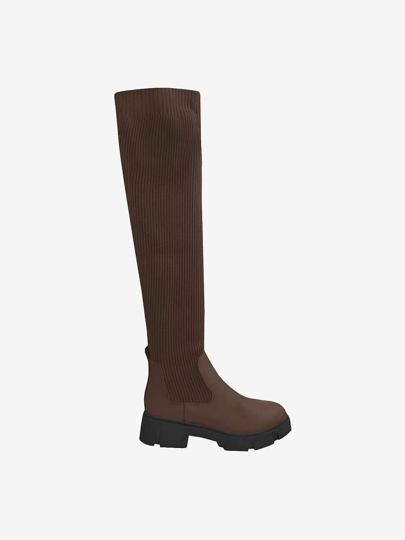 New Stacey Overknee Boots Choco Laarzen