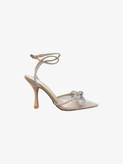 Cheap Strass Heels Clear Nude Hakken
