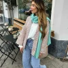 Cheap The Supersoft Scarf Mint Mutsen & Sjaals
