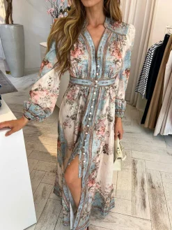 Best Valerie Maxi Dress Blue Jurken