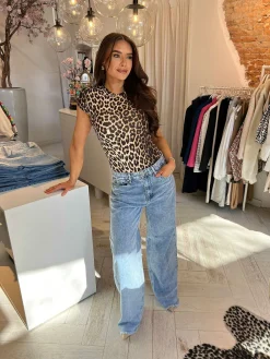 Fashion Yuliia Short Sleeve Body Leo Body's